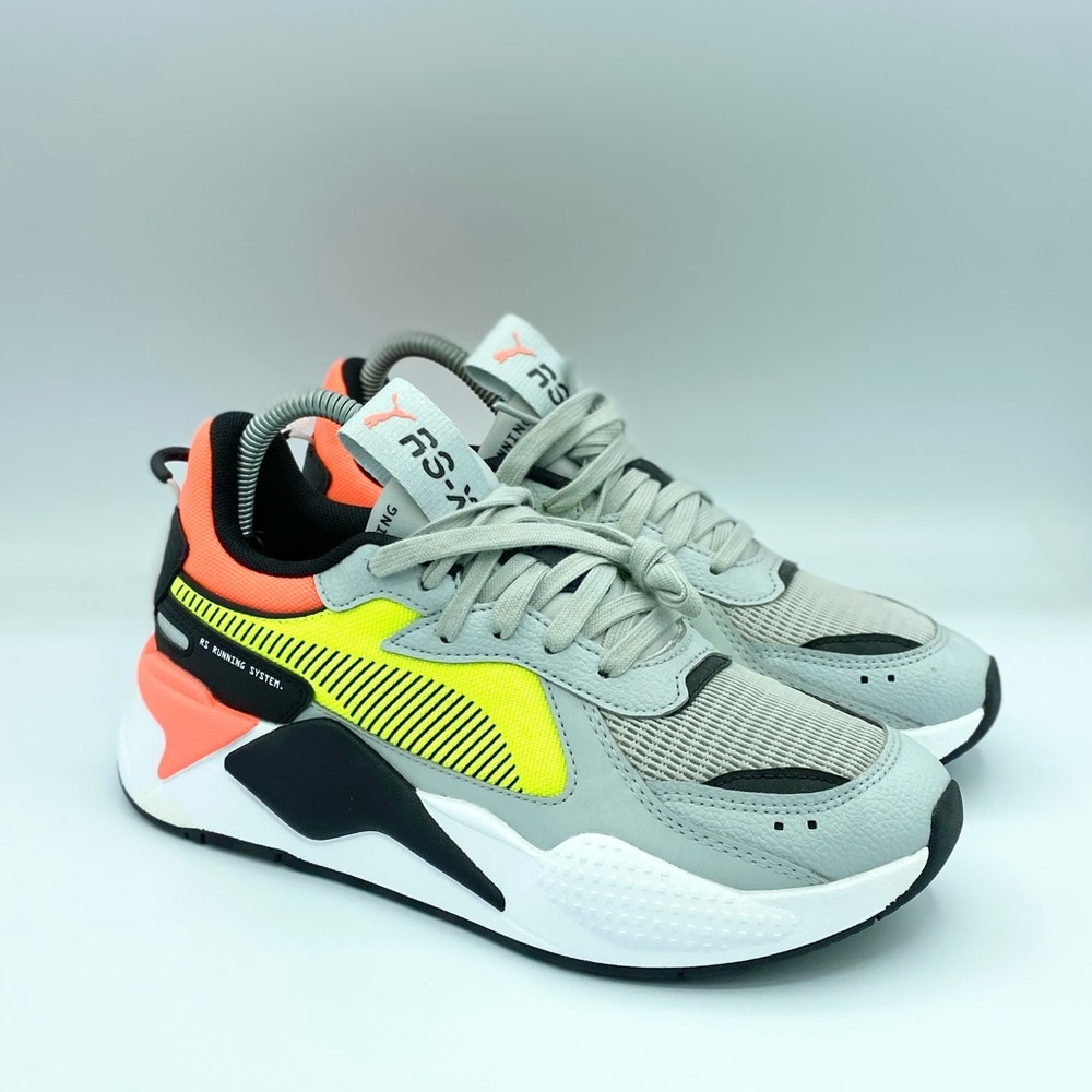 Puma RSX HardDrive Gray Yellow Neon Orange…